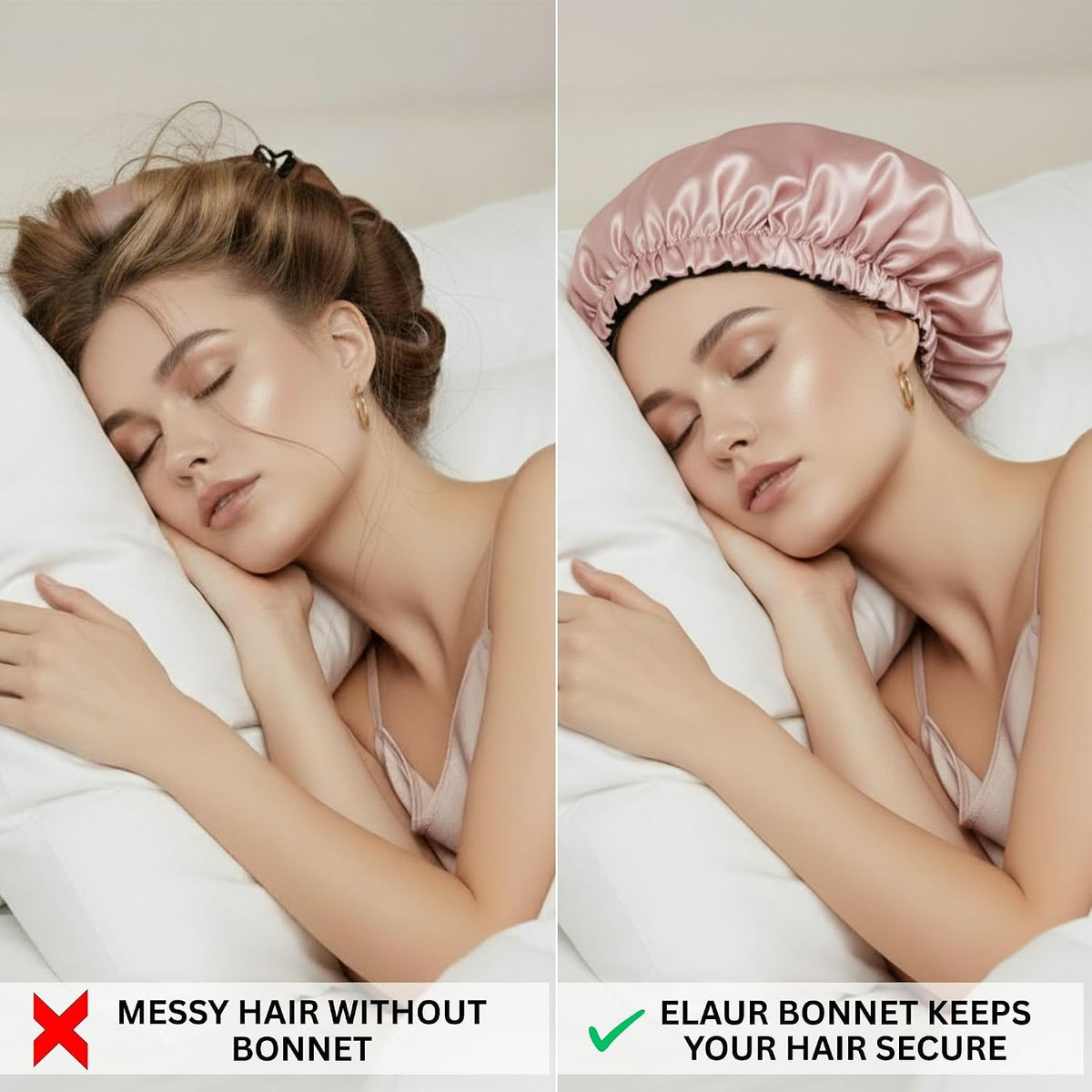 ELAUR Velvet Heatless Curlers — 4 Pieces — product photo 4