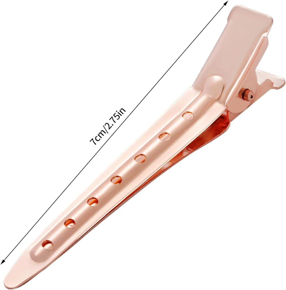 ELAUR Stainless Steel Sectioning Clips — Rose Gold — product photo 5